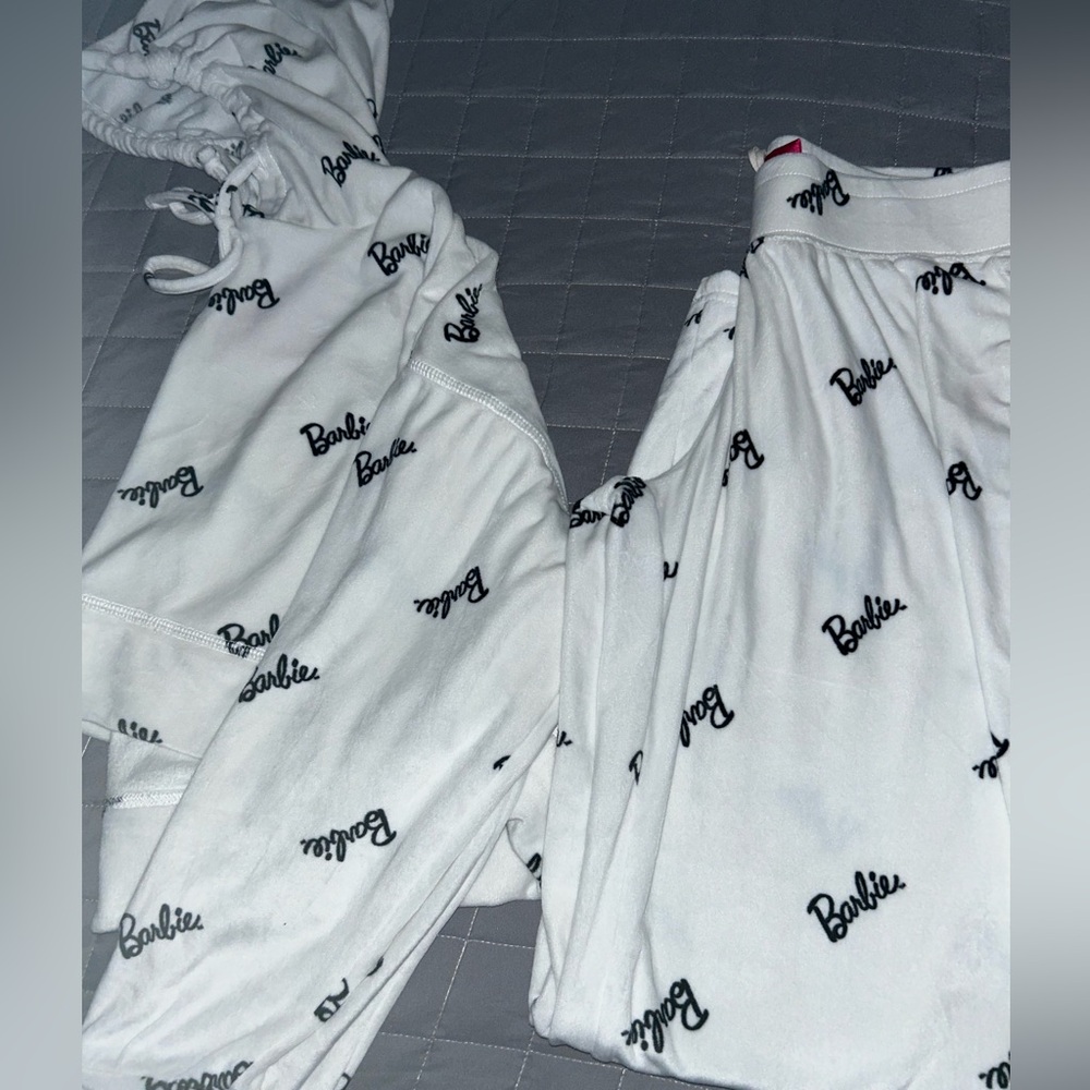 Barbie Pajamas Cropped hooded pjs